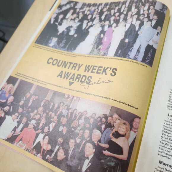 Vintage Music City News Magazine November 1987 Randy Travis Cover Country Music - Picture 3 of 7